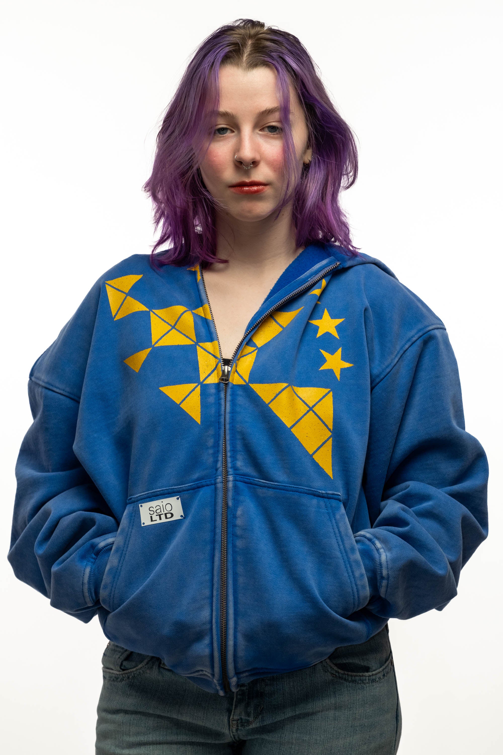 LOTUS"! ZIP HOODIE