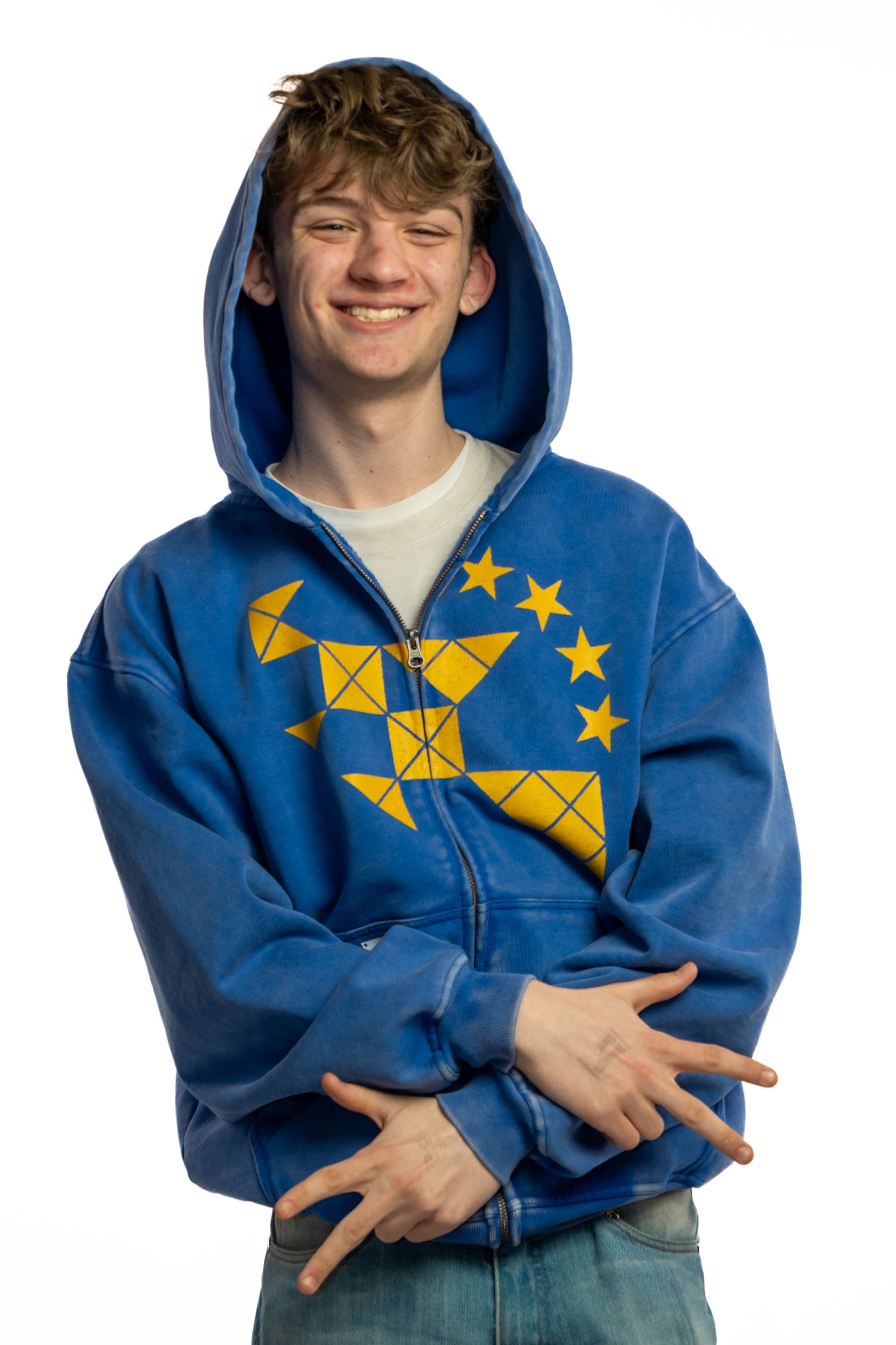 LOTUS"! ZIP HOODIE