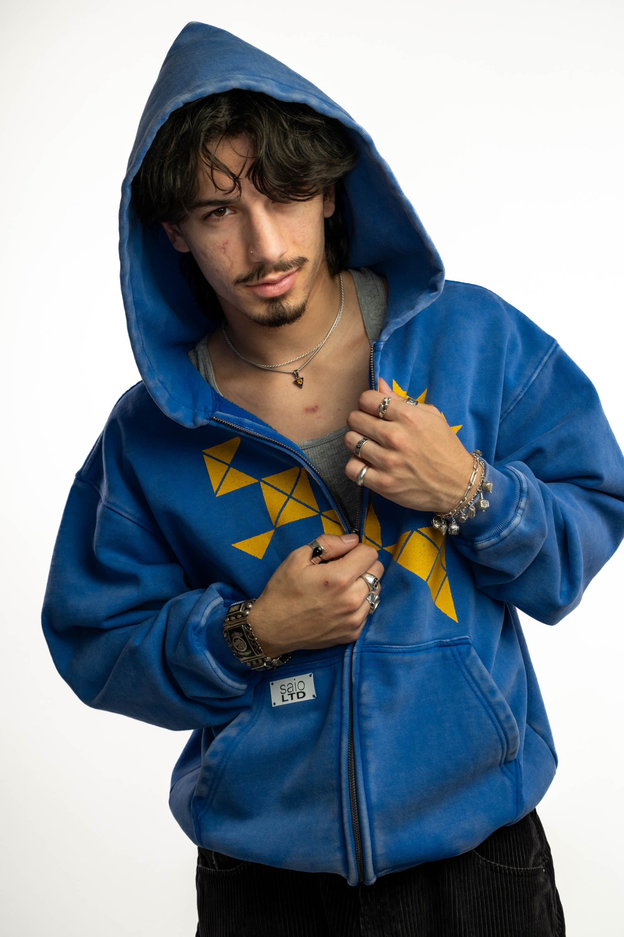 LOTUS"! ZIP HOODIE