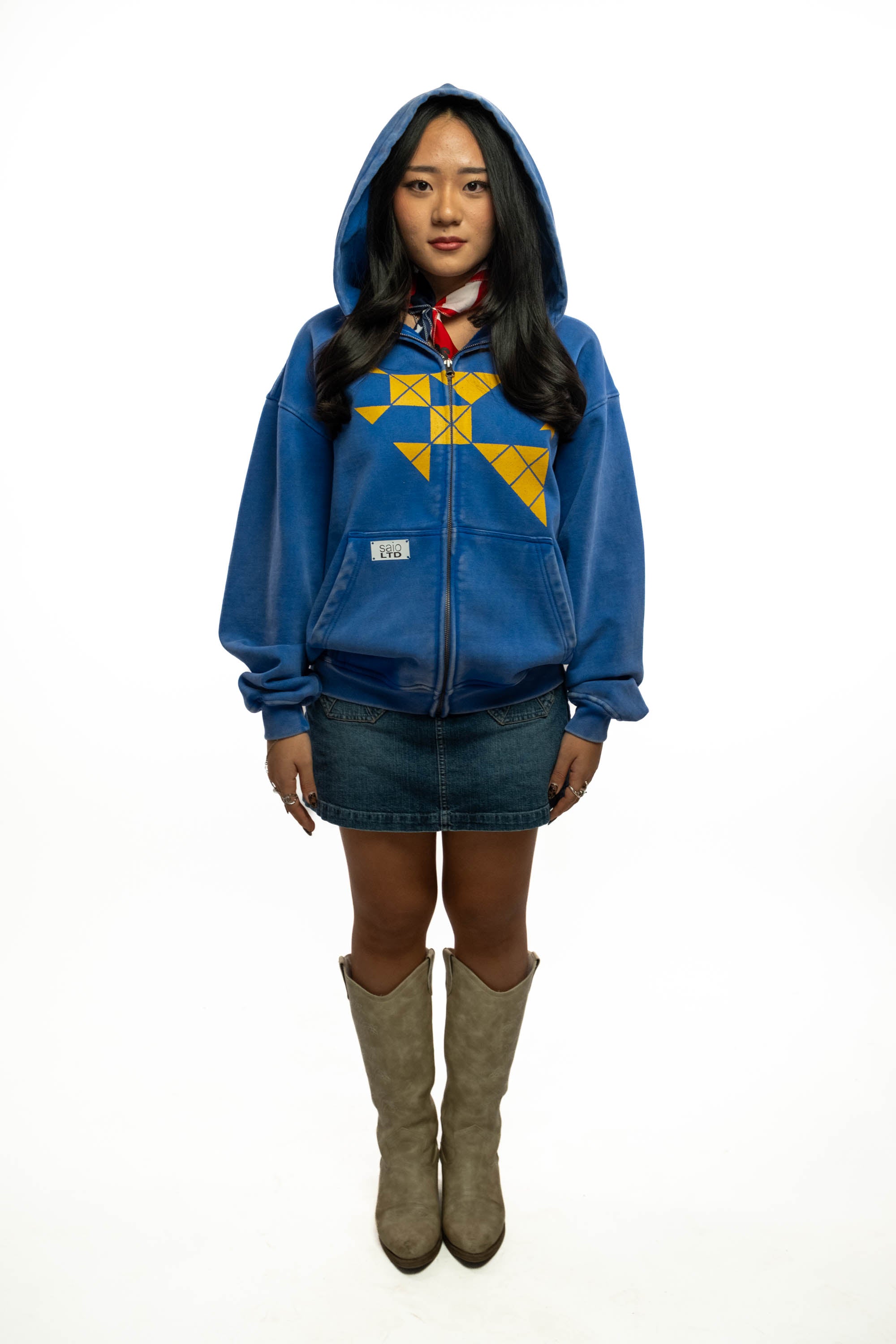 LOTUS"! ZIP HOODIE