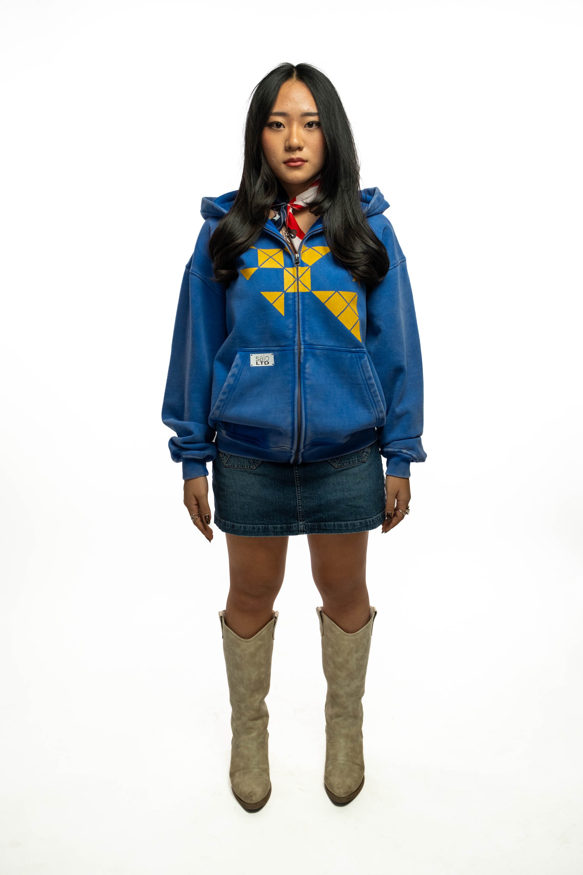 LOTUS"! ZIP HOODIE