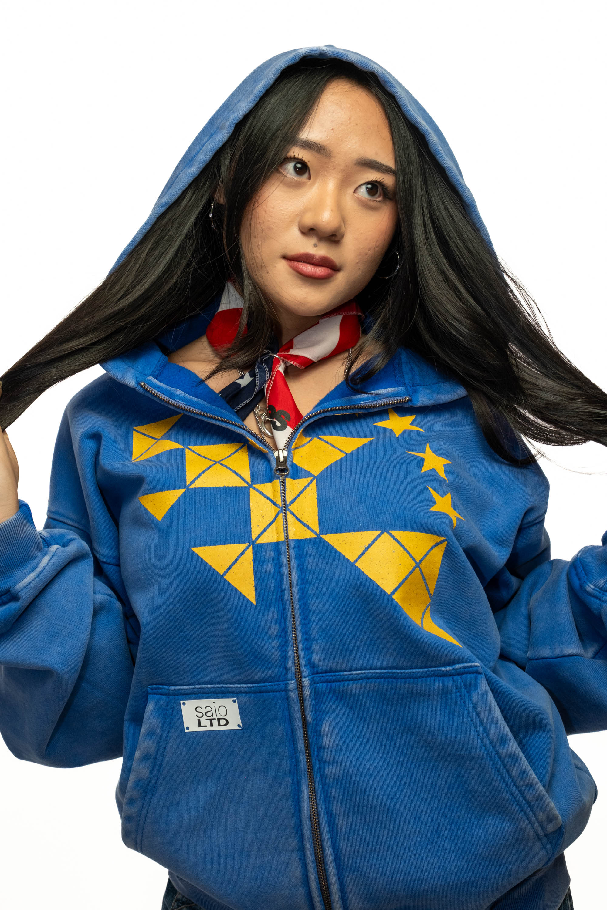 LOTUS"! ZIP HOODIE